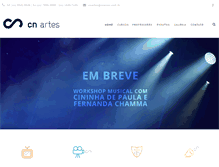 Tablet Screenshot of cnartes.com.br